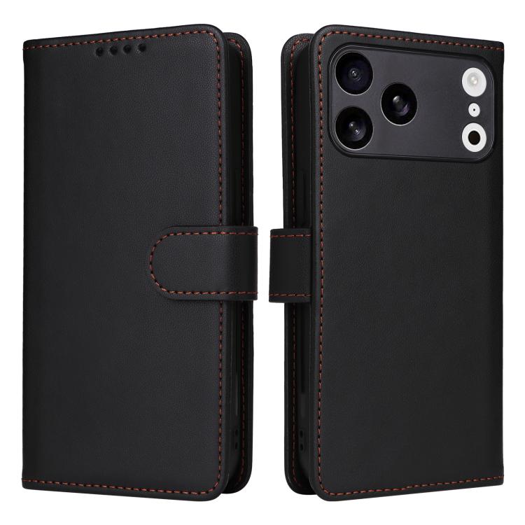 For iPhone 17 Pro Max BETOPNICE BN-005 2 in 1 Detachable Imitate Genuine Leather Phone Case(Black) - iPhone 17 Pro Max Cases by BETOPNICE | Online Shopping UK | buy2fix
