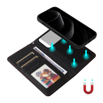 For iPhone 17 Pro Max BETOPNICE BN-005 2 in 1 Detachable Imitate Genuine Leather Phone Case(Black) - iPhone 17 Pro Max Cases by BETOPNICE | Online Shopping UK | buy2fix