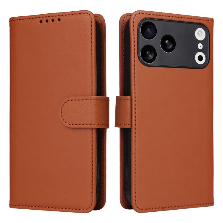 For iPhone 17 Pro Max BETOPNICE BN-005 2 in 1 Detachable Imitate Genuine Leather Phone Case(Brown) - iPhone 17 Pro Max Cases by BETOPNICE | Online Shopping UK | buy2fix