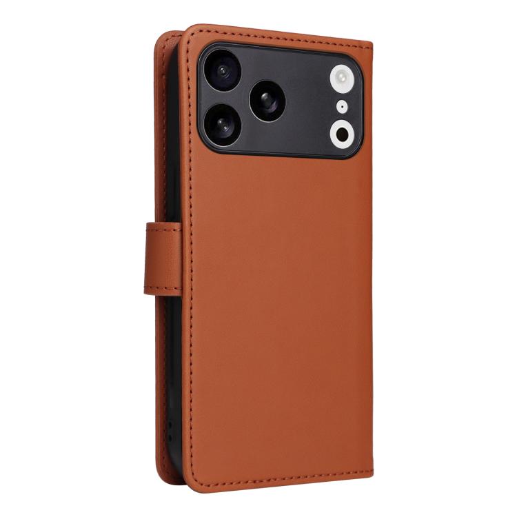 For iPhone 17 Pro Max BETOPNICE BN-005 2 in 1 Detachable Imitate Genuine Leather Phone Case(Brown) - iPhone 17 Pro Max Cases by BETOPNICE | Online Shopping UK | buy2fix