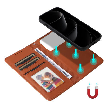 For iPhone 17 Pro Max BETOPNICE BN-005 2 in 1 Detachable Imitate Genuine Leather Phone Case(Brown) - iPhone 17 Pro Max Cases by BETOPNICE | Online Shopping UK | buy2fix