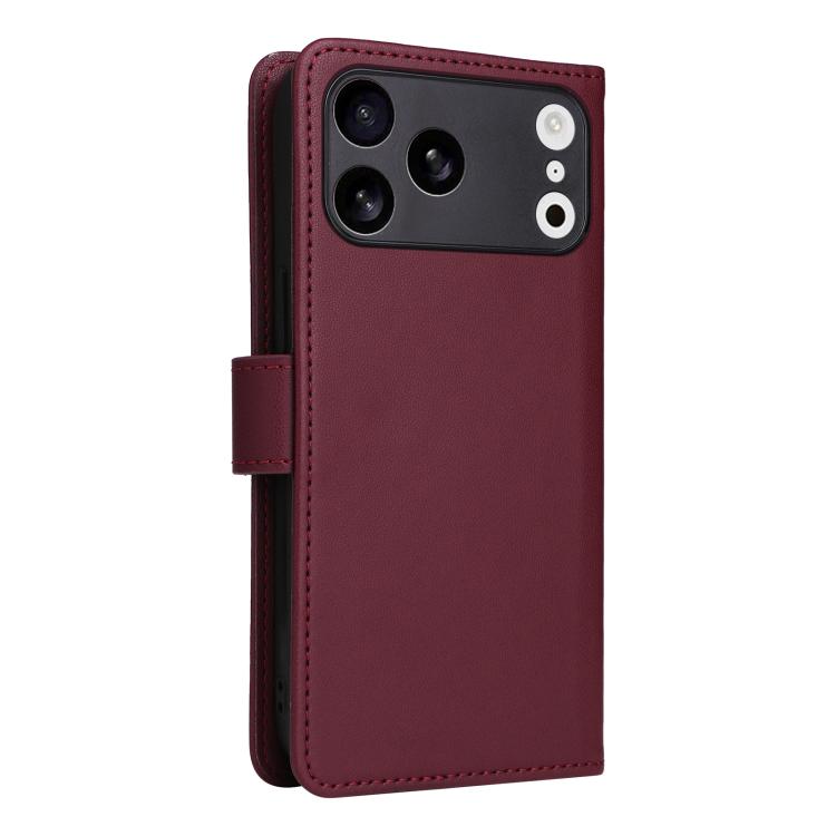 For iPhone 17 Pro Max BETOPNICE BN-005 2 in 1 Detachable Imitate Genuine Leather Phone Case(Wine Red) - iPhone 17 Pro Max Cases by BETOPNICE | Online Shopping UK | buy2fix