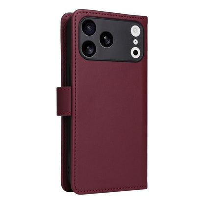 For iPhone 17 Pro Max BETOPNICE BN-005 2 in 1 Detachable Imitate Genuine Leather Phone Case(Wine Red) - iPhone 17 Pro Max Cases by BETOPNICE | Online Shopping UK | buy2fix