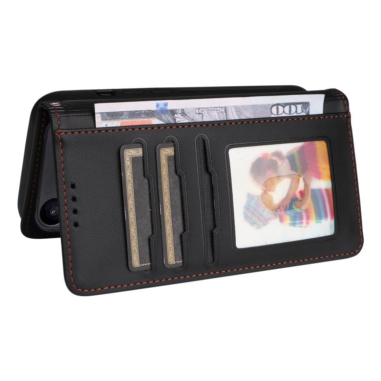 For iPhone 17 Pro BETOPNICE BN-005 2 in 1 Detachable Imitate Genuine Leather Phone Case(Black) - iPhone 17 Pro Cases by BETOPNICE | Online Shopping UK | buy2fix