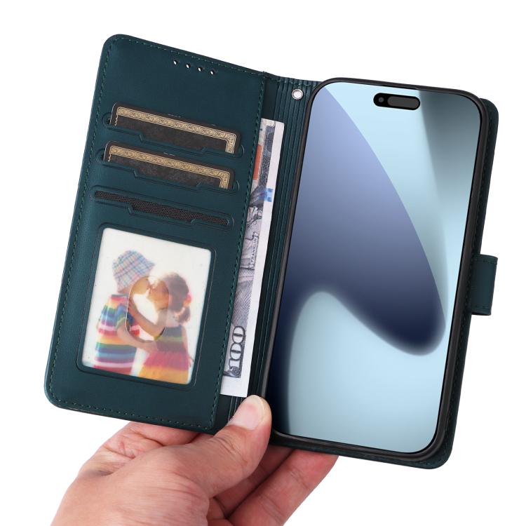 For iPhone 17 Pro BETOPNICE BN-005 2 in 1 Detachable Imitate Genuine Leather Phone Case(Blue) - iPhone 17 Pro Cases by BETOPNICE | Online Shopping UK | buy2fix