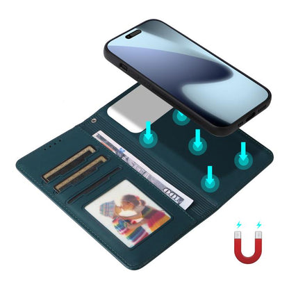 For iPhone 17 Pro BETOPNICE BN-005 2 in 1 Detachable Imitate Genuine Leather Phone Case(Blue) - iPhone 17 Pro Cases by BETOPNICE | Online Shopping UK | buy2fix