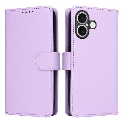 For iPhone 17 BETOPNICE BN-005 2 in 1 Detachable Imitate Genuine Leather Phone Case(Light Purple) - iPhone 17 Cases by BETOPNICE | Online Shopping UK | buy2fix
