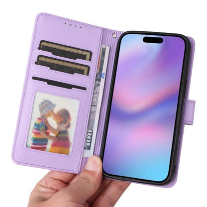 For iPhone 17 BETOPNICE BN-005 2 in 1 Detachable Imitate Genuine Leather Phone Case(Light Purple) - iPhone 17 Cases by BETOPNICE | Online Shopping UK | buy2fix