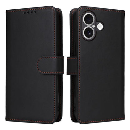 For iPhone 17 BETOPNICE BN-005 2 in 1 Detachable Imitate Genuine Leather Phone Case(Black) - iPhone 17 Cases by BETOPNICE | Online Shopping UK | buy2fix