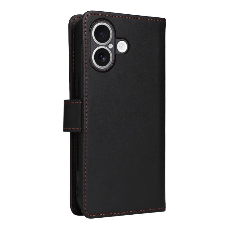 For iPhone 17 BETOPNICE BN-005 2 in 1 Detachable Imitate Genuine Leather Phone Case(Black) - iPhone 17 Cases by BETOPNICE | Online Shopping UK | buy2fix