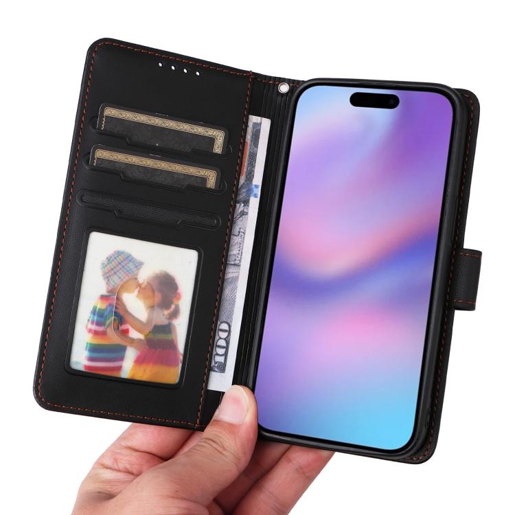 For iPhone 17 BETOPNICE BN-005 2 in 1 Detachable Imitate Genuine Leather Phone Case(Black) - iPhone 17 Cases by BETOPNICE | Online Shopping UK | buy2fix