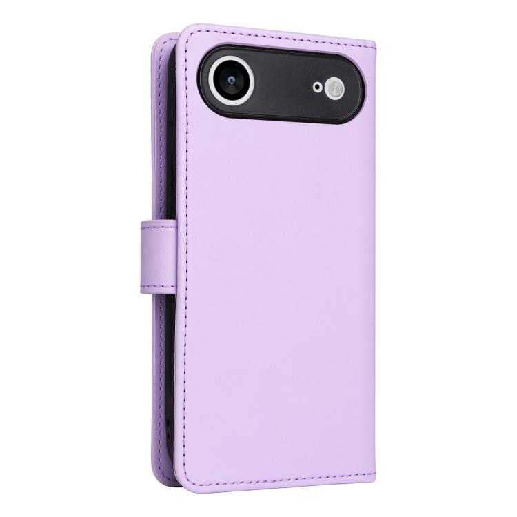 For iPhone 17 Air BETOPNICE BN-005 2 in 1 Detachable Imitate Genuine Leather Phone Case(Light Purple) - iPhone 17 Air Cases by BETOPNICE | Online Shopping UK | buy2fix