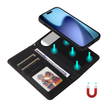 For iPhone Air BETOPNICE BN-005 2 in 1 Detachable Imitate Genuine Leather Phone Case(Black) - iPhone Air Cases by BETOPNICE | Online Shopping UK | buy2fix