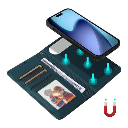 For iPhone Air BETOPNICE BN-005 2 in 1 Detachable Imitate Genuine Leather Phone Case(Blue) - iPhone Air Cases by BETOPNICE | Online Shopping UK | buy2fix