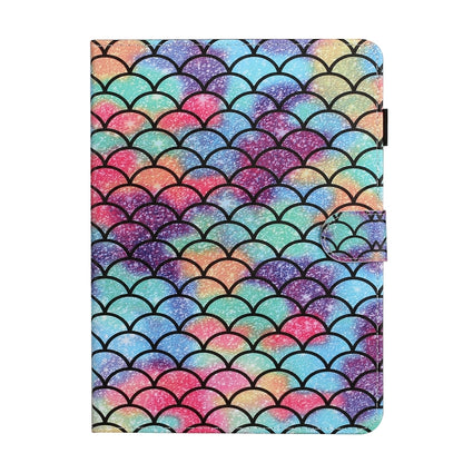 For iPad Pro 11 inch (2020) Colored Drawing Pattern Horizontal Flip PU Leather Tablet Case with Holder & Card Slot & Sleep / Wake-up Function(Diamond) - iPad Pro 11 (2020) Cases by buy2fix | Online Shopping UK | buy2fix