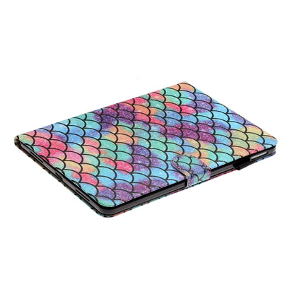 For iPad Pro 11 inch (2020) Colored Drawing Pattern Horizontal Flip PU Leather Tablet Case with Holder & Card Slot & Sleep / Wake-up Function(Diamond) - iPad Pro 11 (2020) Cases by buy2fix | Online Shopping UK | buy2fix