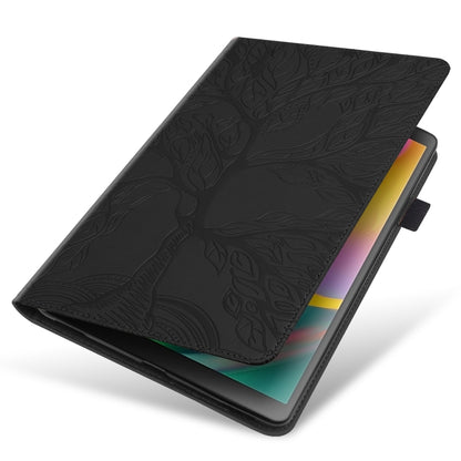 For Xiaomi Redmi Pad Pro 12.1 Tree Life Series Embossed Leather Tablet Case(Black) - More Tablet Cases by buy2fix | Online Shopping UK | buy2fix