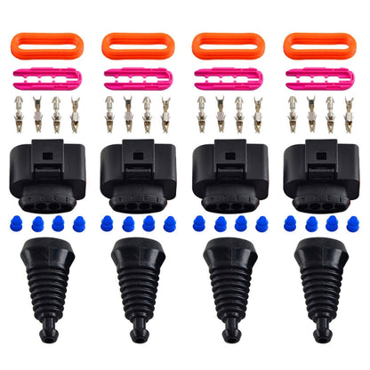1 Set For Audi A7 3.0T 2016 Car Ignition Coil Connector Repair Kit, Large Size 1J0998724 by buy2fix
