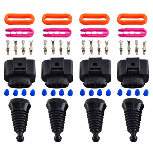 1 Set For Audi A7 3.0T 2016 Car Ignition Coil Connector Repair Kit, Large Size 1J0998724 by buy2fix
