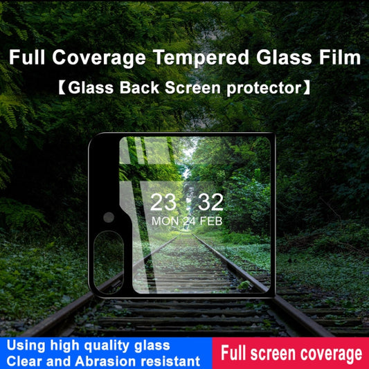 For Samsung Galaxy Z Flip5 5G IMAK Pro+ Series Full Coverage Tempered Back Screen Glass Film by imak
