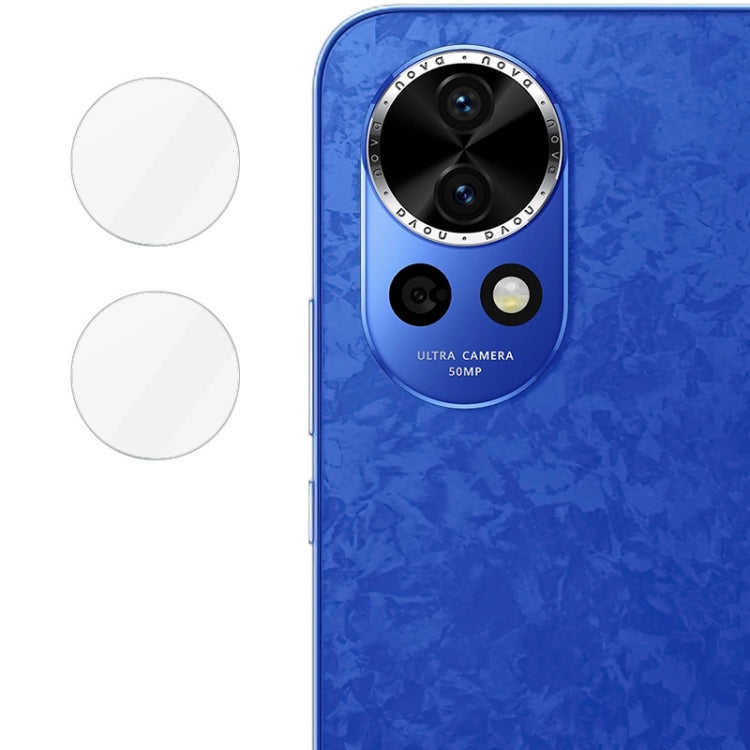 For Huawei nova 12 / 13 2 PCS/Set IMAK HD Glass Rear Camera Lens Film by imak