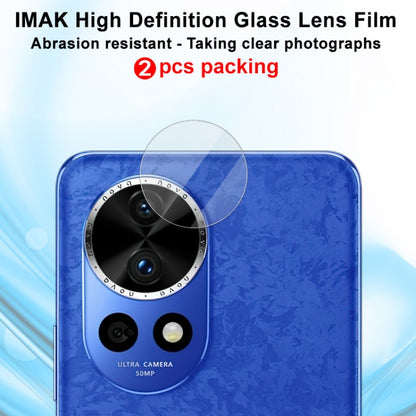 For Huawei nova 12 Pro/nova 12 Ultra 2 PCS/Set IMAK HD Glass Rear Camera Lens Film - For Huawei by imak | Online Shopping UK | buy2fix