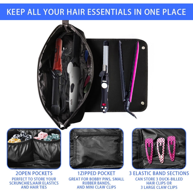 Hair Straightener and Curling Iron Hair Tool Storage Bag For Dyson(Pink) by buy2fix