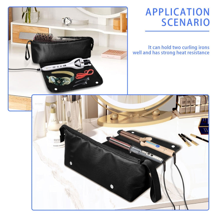 Hair Straightener and Curling Iron Hair Tool Storage Bag For Dyson(Pink) by buy2fix