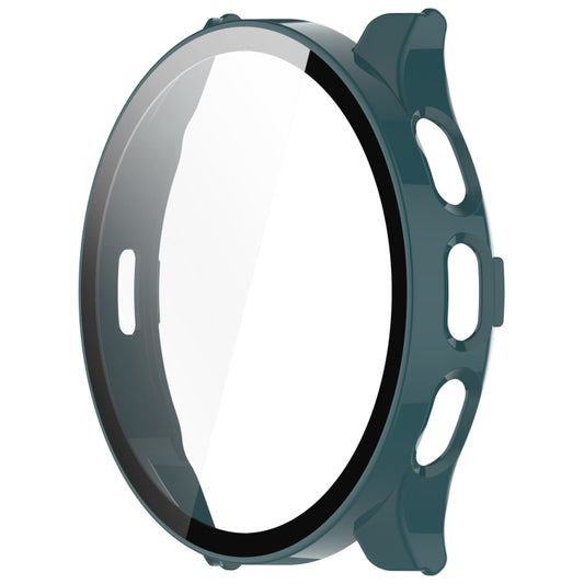 For Garmin Venu 3S PC + Tempered Glass Film Integrated Watch Case(Pine Green) by buy2fix