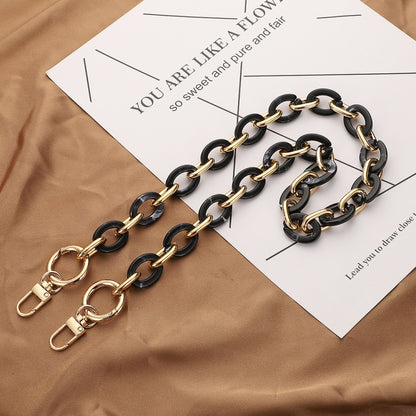 L204 Acrylic Handmade Chain Phone Lanyard with Gasket, Model:L204-HS-60cm - Lanyards & Wrist Straps by buy2fix | Online Shopping UK | buy2fix