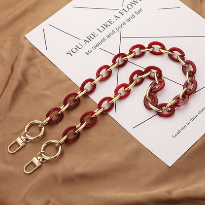 L204 Acrylic Handmade Chain Phone Lanyard with Gasket, Model:L204-3HS-60cm - Lanyards & Wrist Straps by buy2fix | Online Shopping UK | buy2fix