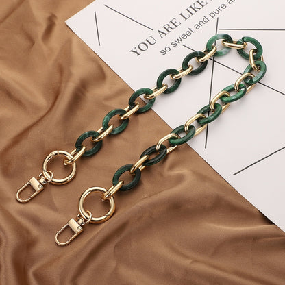 L204 Acrylic Handmade Chain Phone Lanyard with Gasket, Model:L204-LS-40cm - Lanyards & Wrist Straps by buy2fix | Online Shopping UK | buy2fix