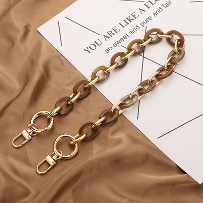 L204 Acrylic Handmade Chain Phone Lanyard with Gasket, Model:L204-ZS-40cm - Lanyards & Wrist Straps by buy2fix | Online Shopping UK | buy2fix
