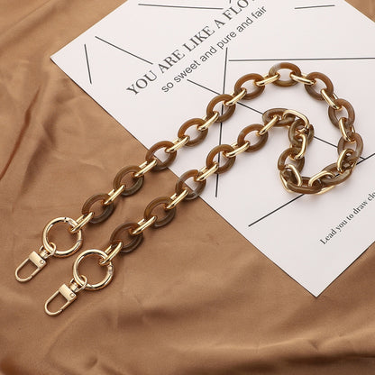 L204 Acrylic Handmade Chain Phone Lanyard with Gasket, Model:L204-ZS-60cm - Lanyards & Wrist Straps by buy2fix | Online Shopping UK | buy2fix