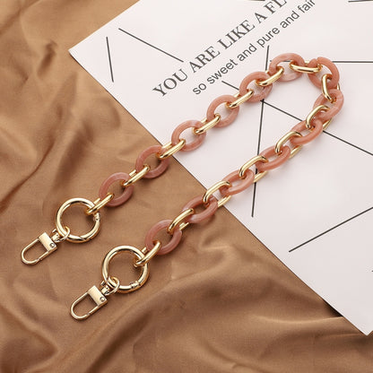 L204 Acrylic Handmade Chain Phone Lanyard with Gasket, Model:L204-FS-60cm - Lanyards & Wrist Straps by buy2fix | Online Shopping UK | buy2fix
