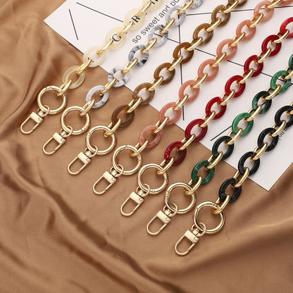 L204 Acrylic Handmade Chain Phone Lanyard with Gasket, Model:L204-LS-40cm - Lanyards & Wrist Straps by buy2fix | Online Shopping UK | buy2fix