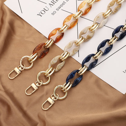 L203 Acrylic Resin Chain Phone Lanyard With Gasket, Model:L203-MS-40cm - Lanyards & Wrist Straps by buy2fix | Online Shopping UK | buy2fix