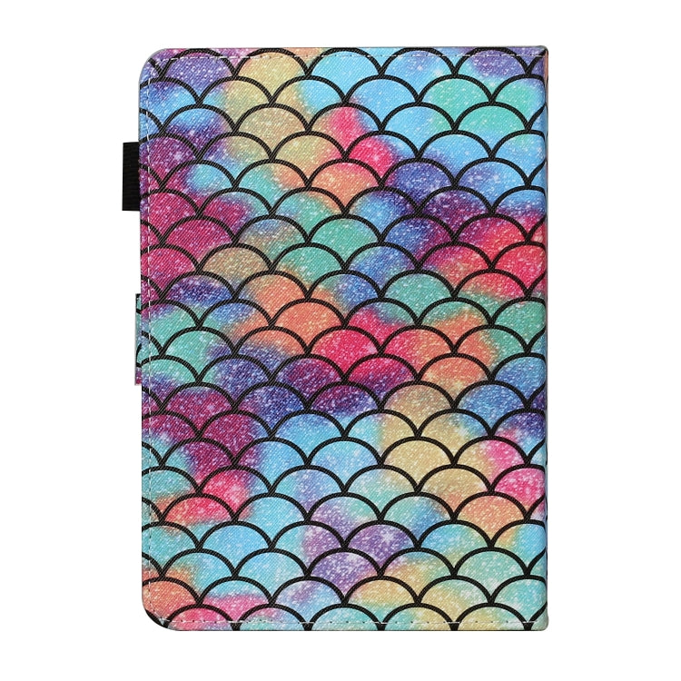 For 7 inch Universal Tablet PC Colored Drawing Pattern Horizontal Flip PU Leather Case with Holder & Card Slot(Diamond) - 7 inch by buy2fix | Online Shopping UK | buy2fix