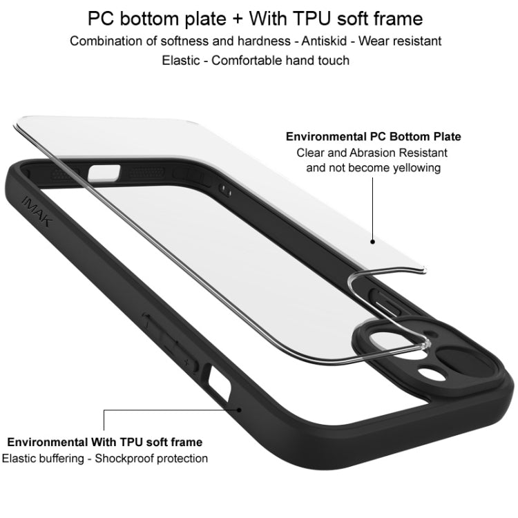 For iPhone 16e imak UX-9A Series Four-corner Airbag Shockproof Phone Case - iPhone 16e Cases by imak | Online Shopping UK | buy2fix