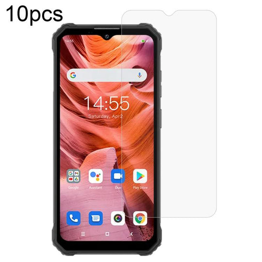 For Oukitel WP23 Plus 10pcs 0.26mm 9H 2.5D Tempered Glass Film
