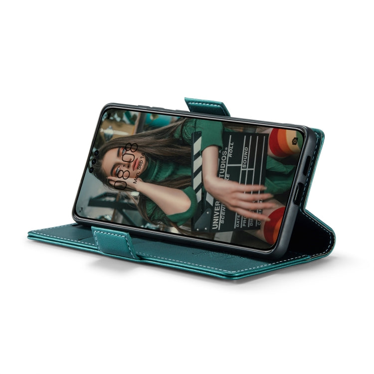 For Huawei Mate 60 Pro / 60 Pro+ CaseMe 023 Butterfly Buckle Litchi Texture RFID Anti-theft Leather Phone Case(Pearly Blue) by CaseMe