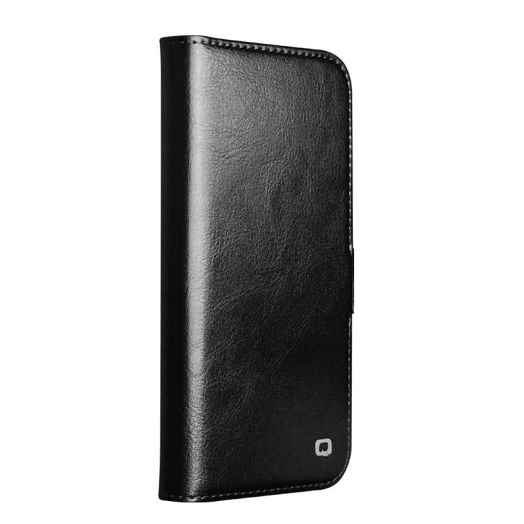 For iPhone Air QIALINO Classic 103 Buckle Genuine Leather Phone Case(Black) - iPhone Air Cases by QIALINO | Online Shopping UK | buy2fix