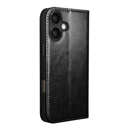 For iPhone 17 QIALINO Classic Genuine Leather Phone Case(Black) - iPhone 17 Cases by QIALINO | Online Shopping UK | buy2fix