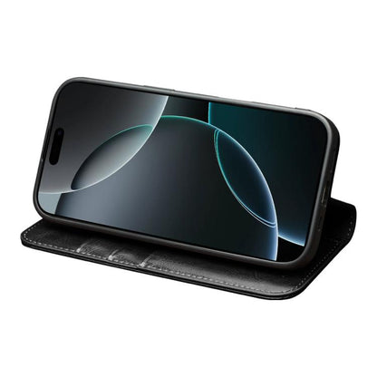 For iPhone 17 QIALINO Classic Genuine Leather Phone Case(Black) - iPhone 17 Cases by QIALINO | Online Shopping UK | buy2fix