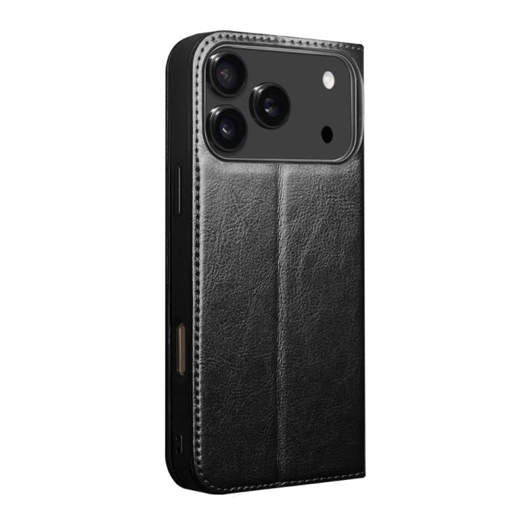 For iPhone 17 Pro QIALINO Classic Genuine Leather Phone Case(Black) - iPhone 17 Pro Cases by QIALINO | Online Shopping UK | buy2fix