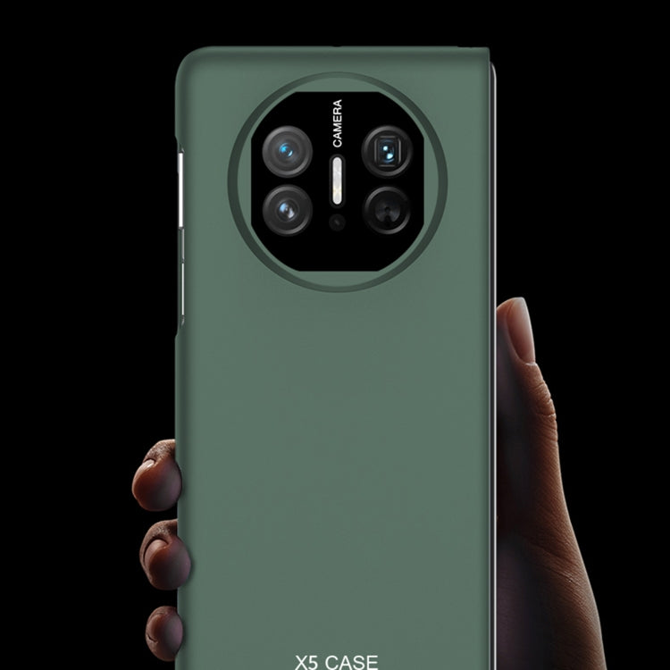 For Huawei Mate X5 GKK Integrated Ultra-thin Full Coverage Phone Flip Case(Green) by GKK