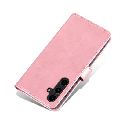 For Samsung Galaxy S24+ 5G AZNS Skin Feel Calf Texture Flip Leather Phone Case(Rose Gold) - Galaxy S24+ 5G Cases by AZNS | Online Shopping UK | buy2fix