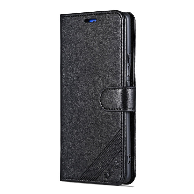 For Xiaomi Redmi K70 / K70 Pro AZNS Sheepskin Texture Flip Leather Phone Case(Black) - K70 Pro Cases by AZNS | Online Shopping UK | buy2fix