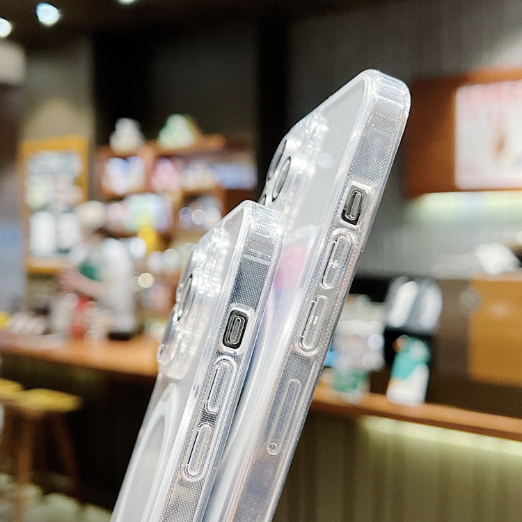 For iPhone 11 Pro Max Acrylic MagSafe Magnetic Lens Film Protection Phone Case(Transparent) by buy2fix