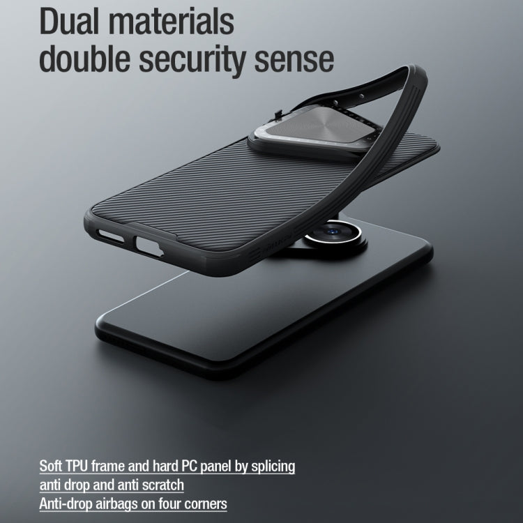For Huawei Pura 70 Pro/70 Pro+ NILLKIN Black Mirror Prop CD Texture Mirror Phone Case(Green) - Huawei Cases by NILLKIN | Online Shopping UK | buy2fix